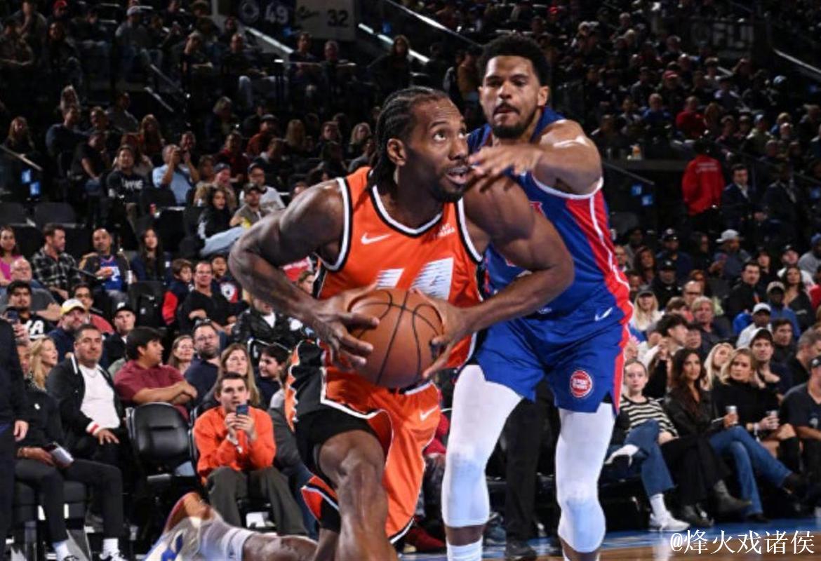 莱昂纳德狂砍55分平队史纪录 快船击败活塞豪取四连胜